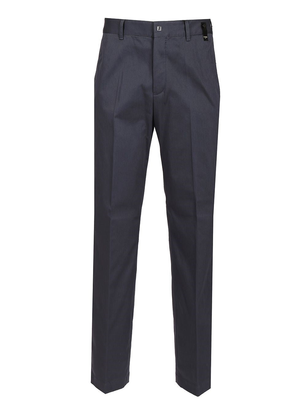 Fendi Men Gabardine Cigarette Trousers FENDI