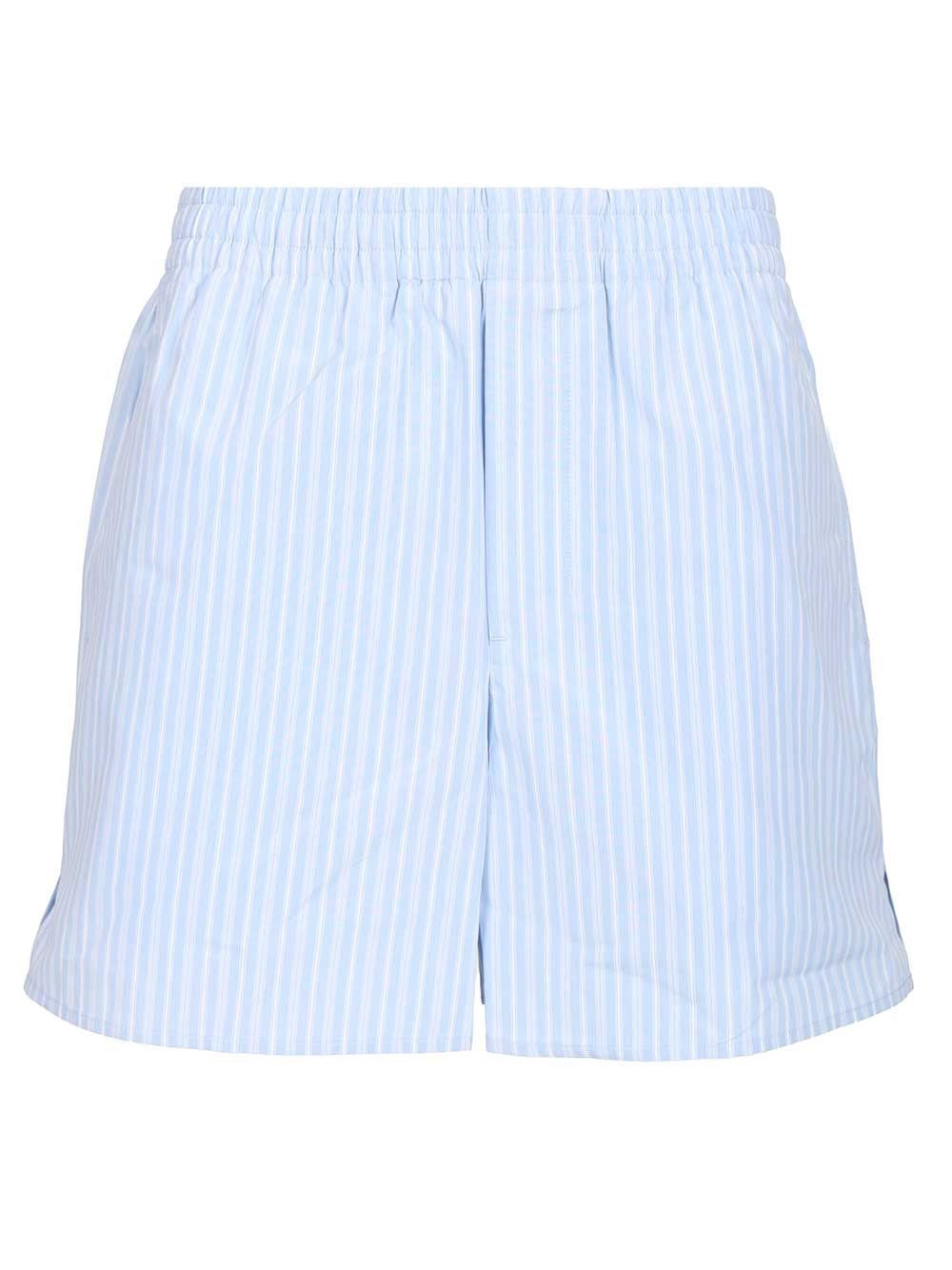 Ami Women Striped Shorts AMI PARIS