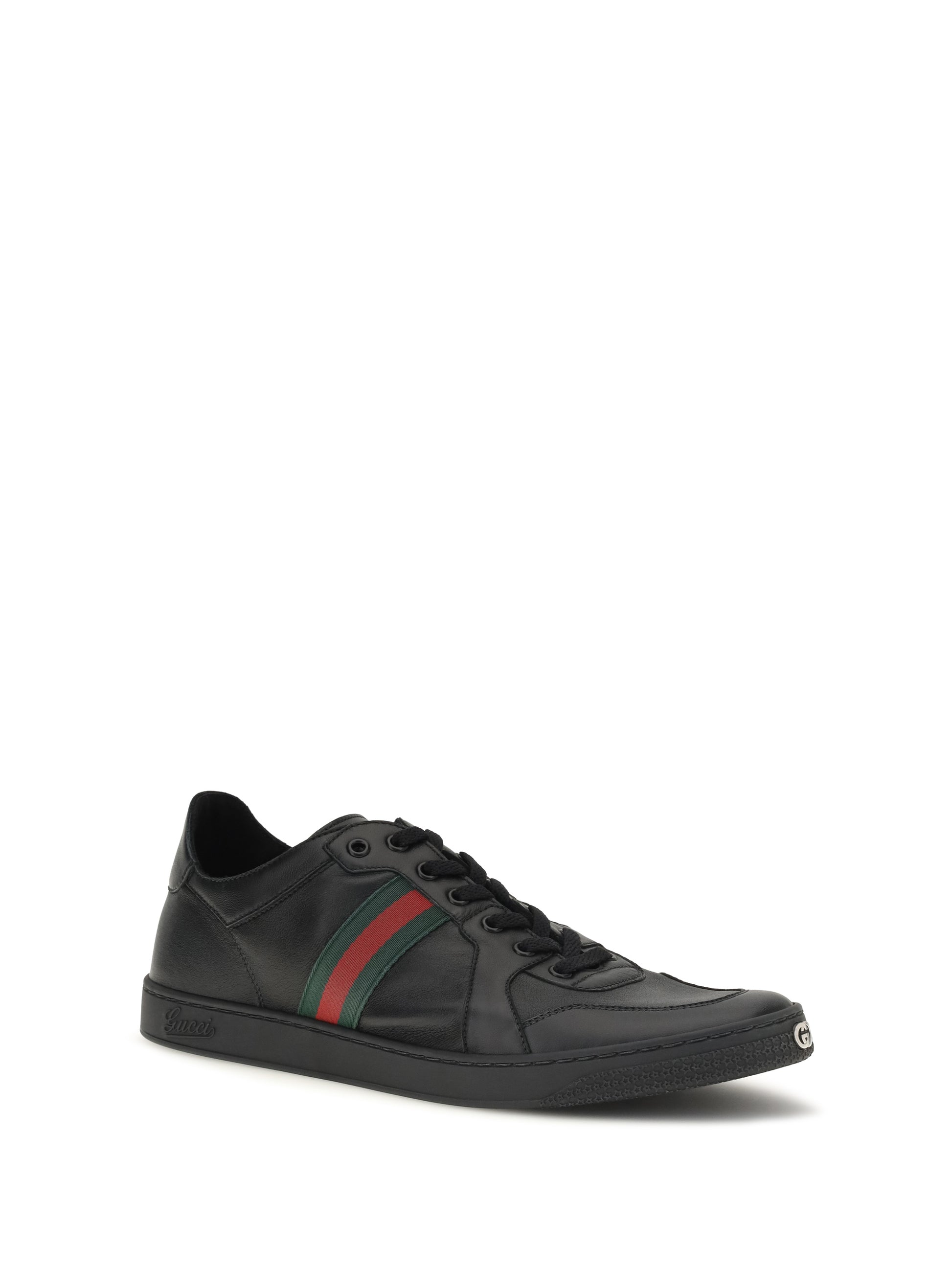 Gucci Men Stretch Coda Leather Sneakers GUCCI