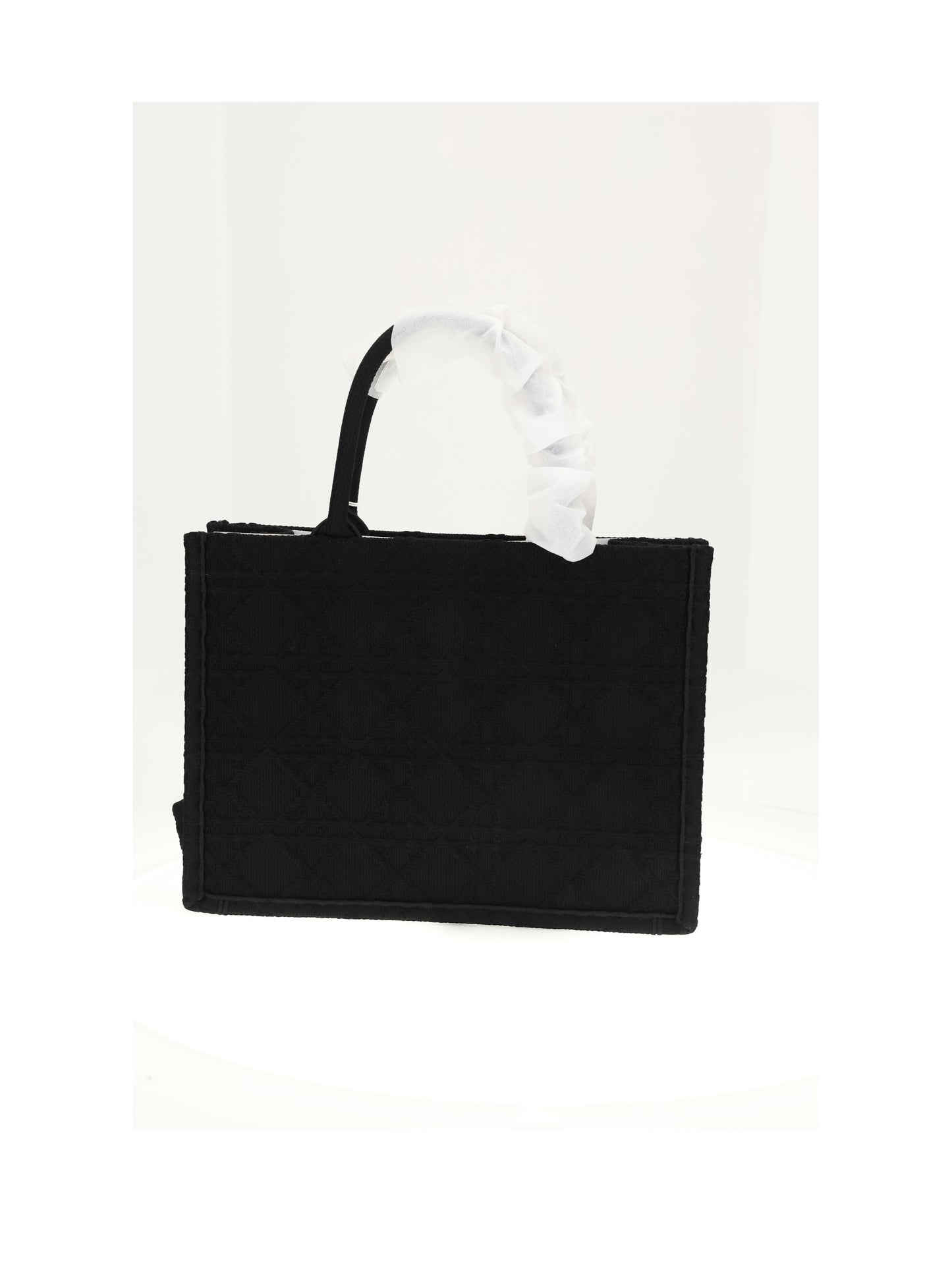 Dior Women Medium Booktote Raffia Cannage With Lady CHRISTIAN DIOR