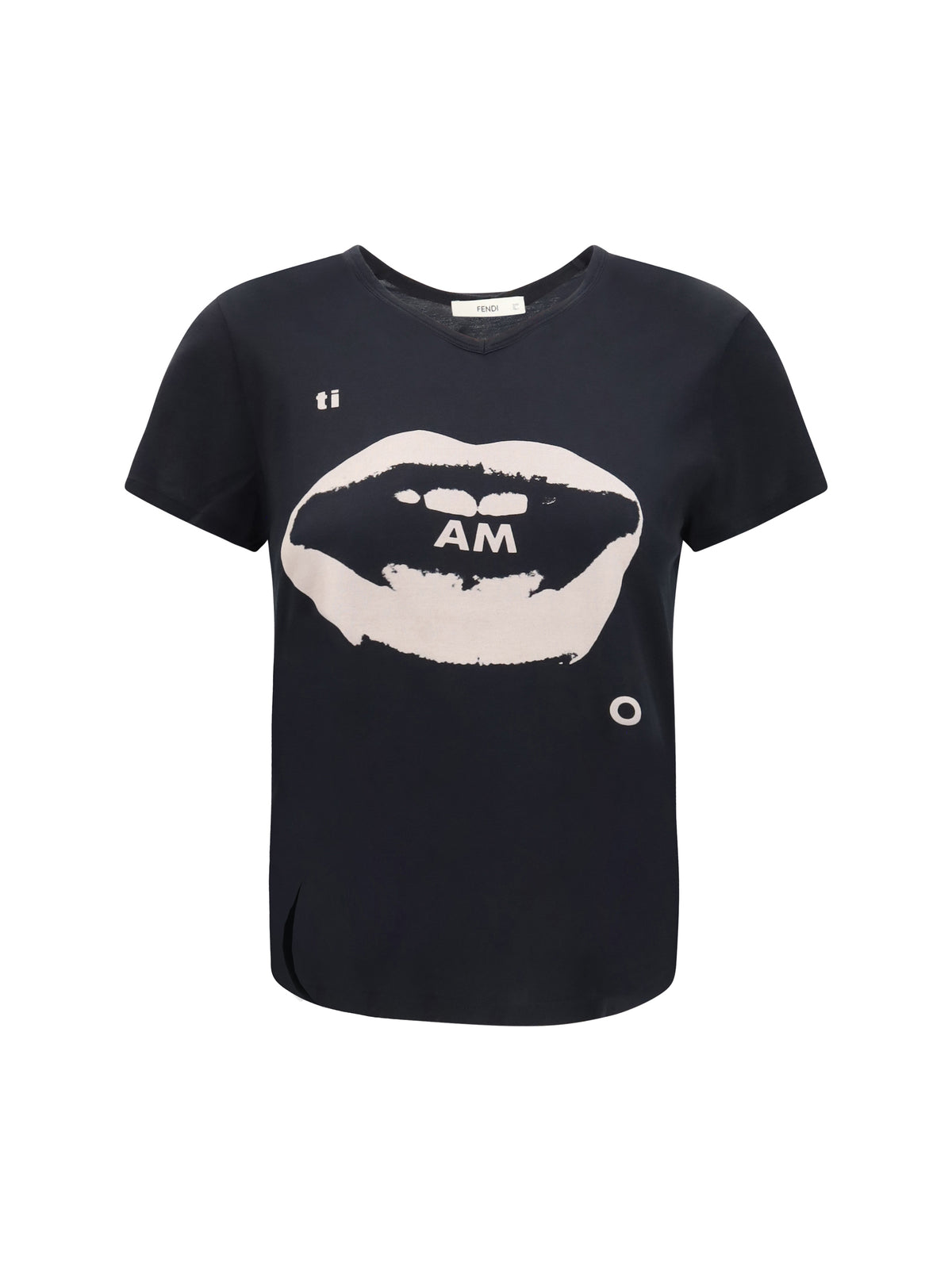 Fendi Women Ti Amo Graphic Print Jersey T-Shirt FENDI