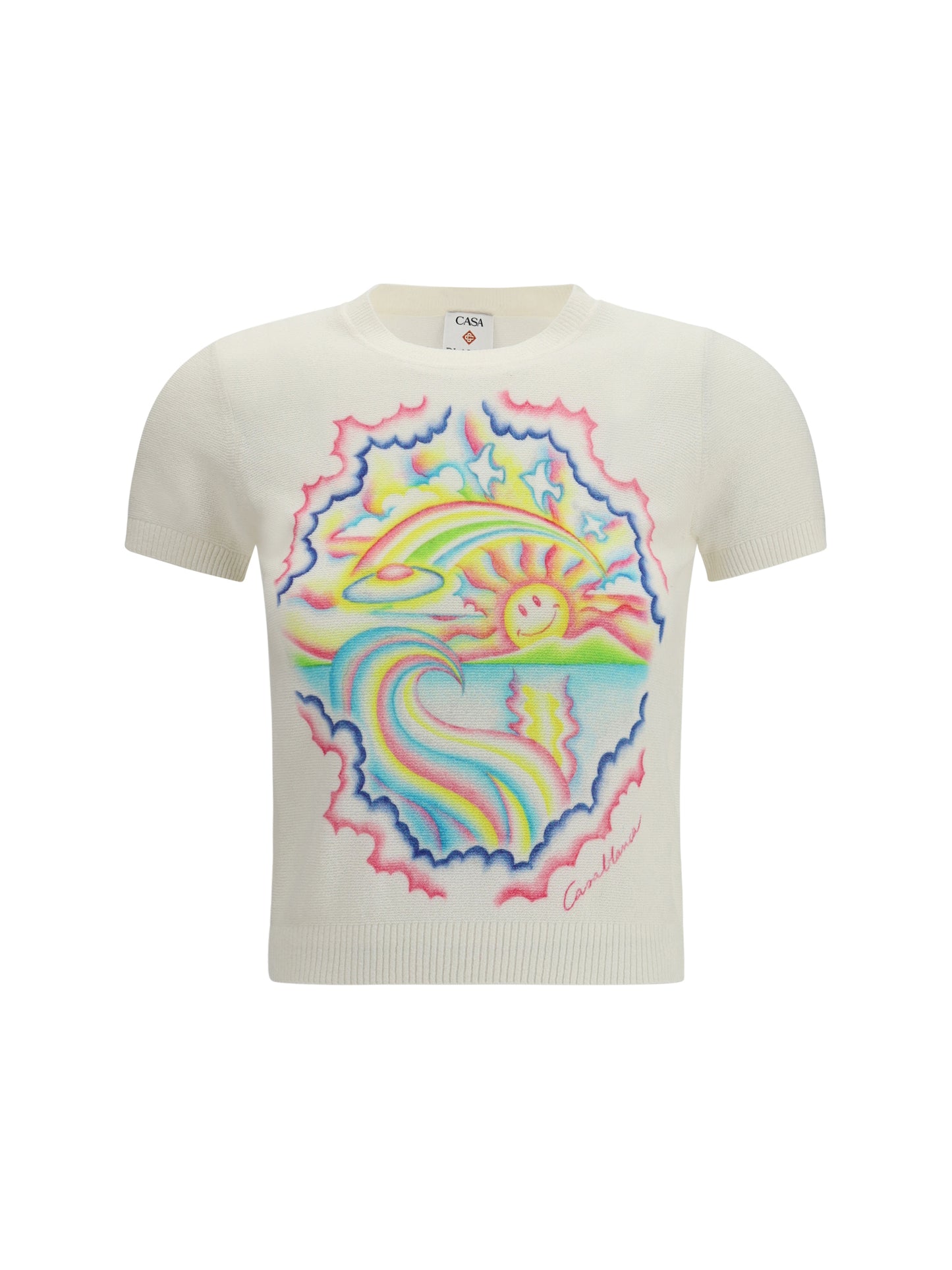 Casablanca Women Cotton Blend T-Shirt CASABLANCA