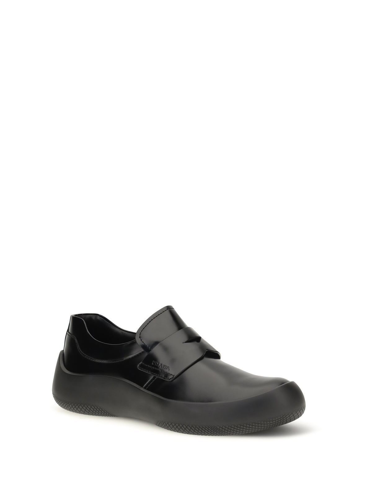 Prada Men Leather Loafers PRADA