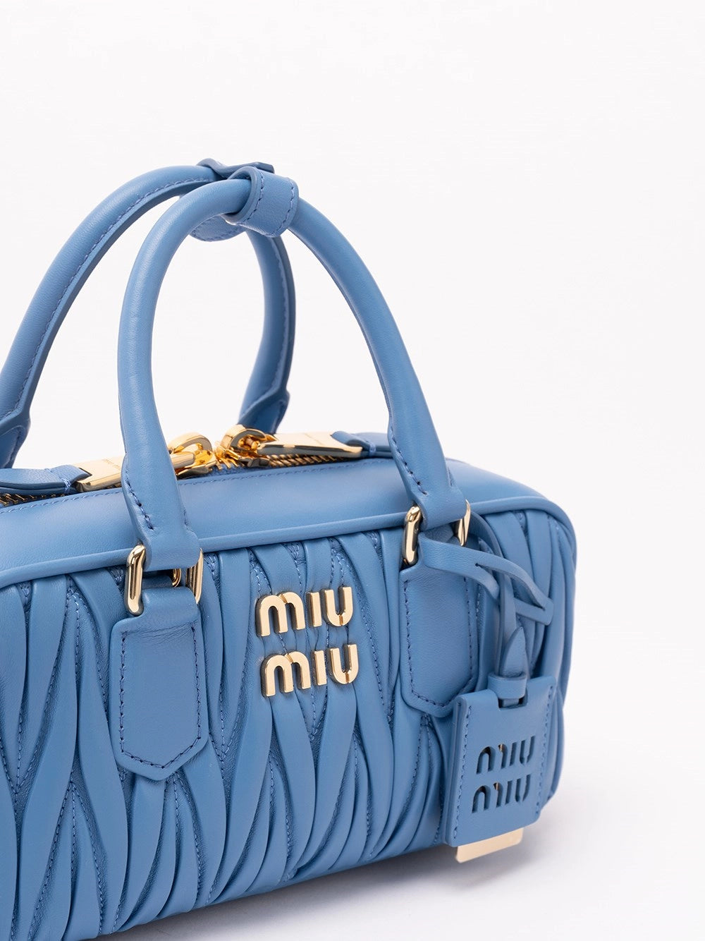 Miu Miu Women `Arcadie` Matelassé Nappa Leather Bag MIU MIU