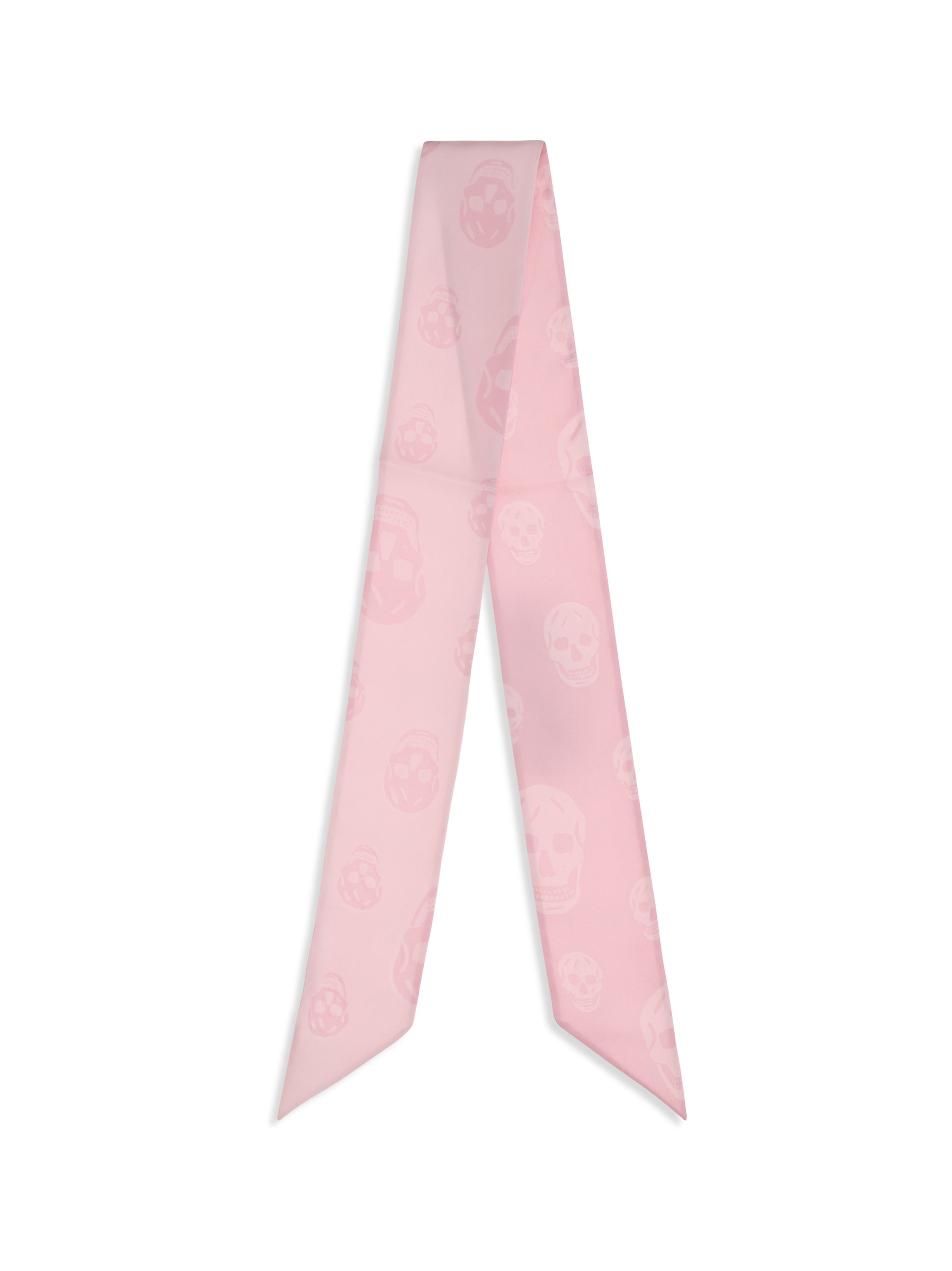 Alexander Mcqueen Women Skull Ribbon Scarf ALEXANDER MCQUEEN