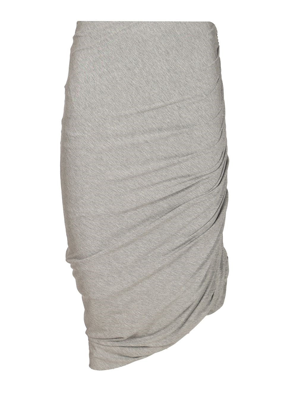 The Attico Women Gathered Midi Skirt THE ATTICO