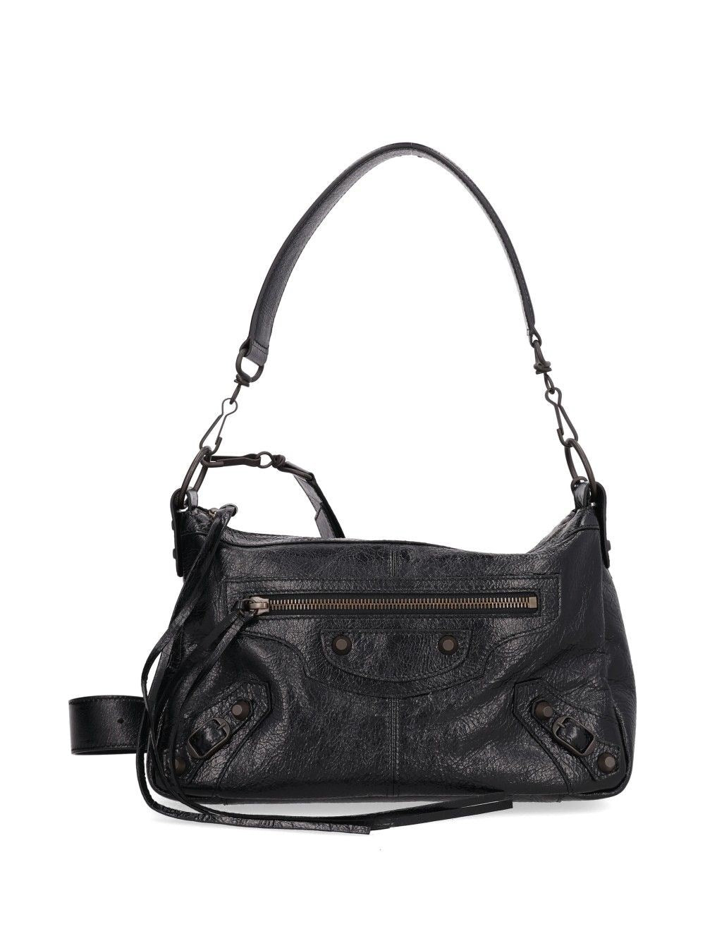 Balenciaga Women Arena Le City Moto Small Leather Bag BALENCIAGA