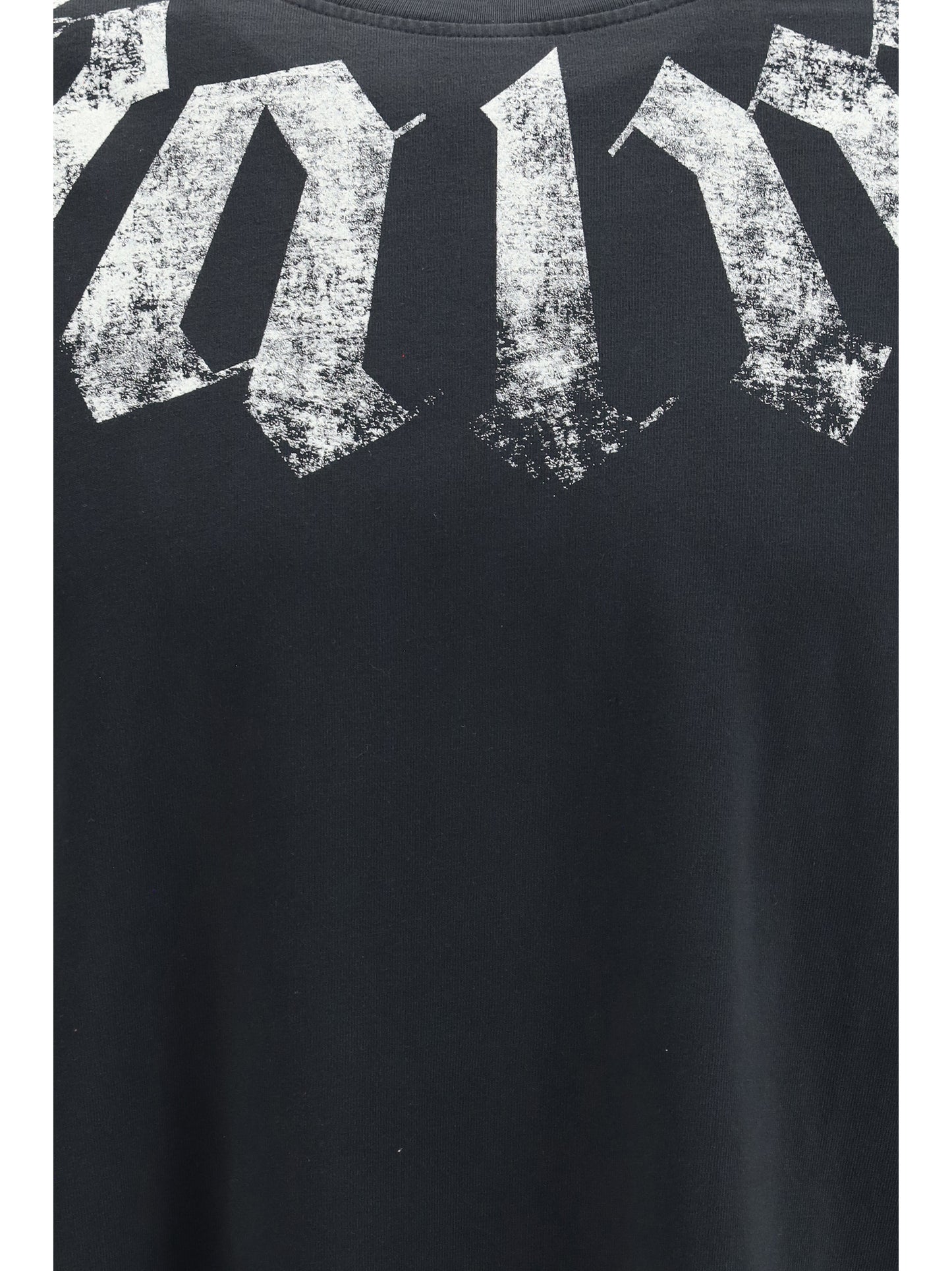 Palm Angels Men Big Neck Logo T-Shirt PALM ANGELS