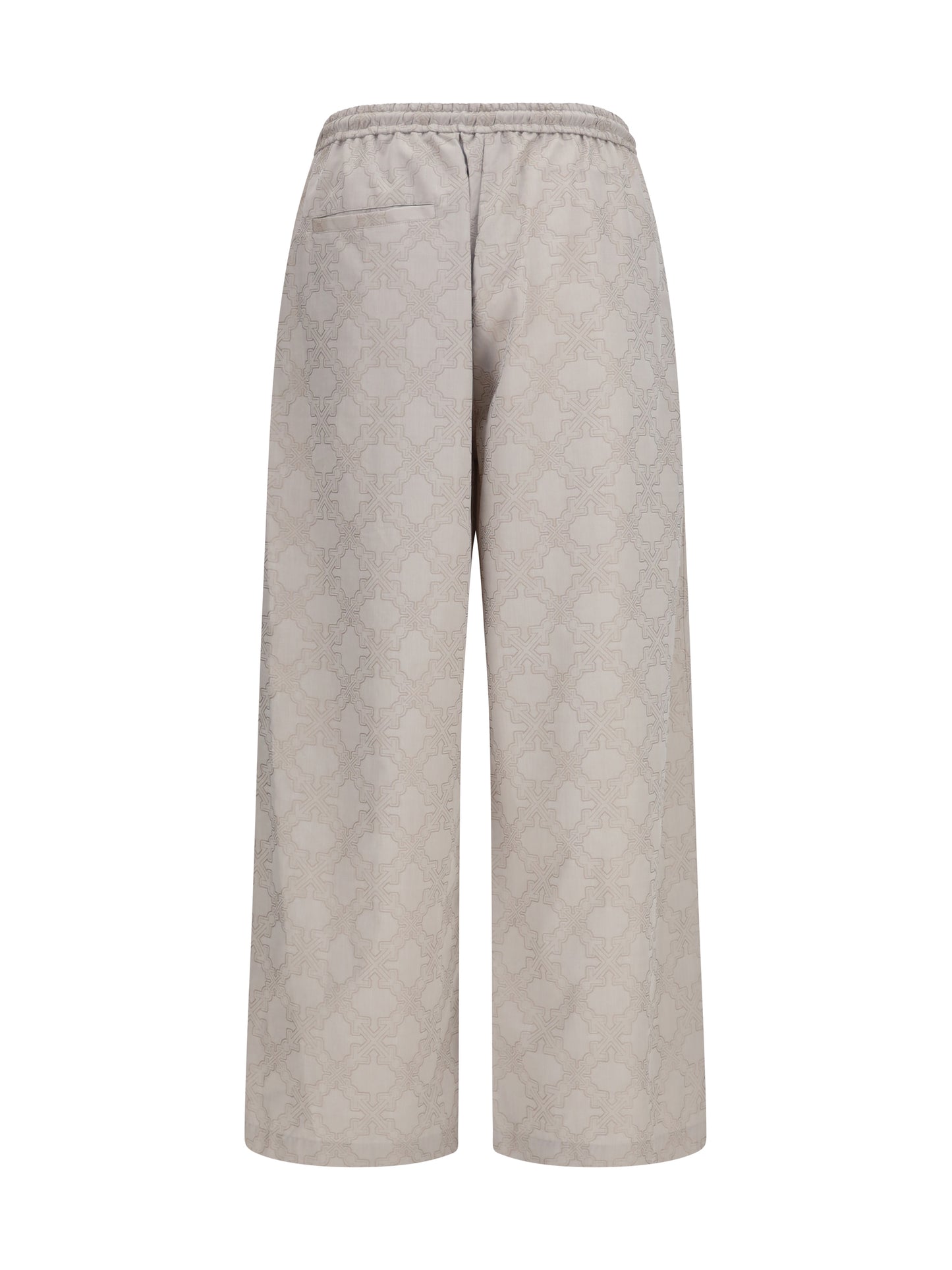 Off-White Men Arrow All-Over Monogram Pants OFF-WHITE
