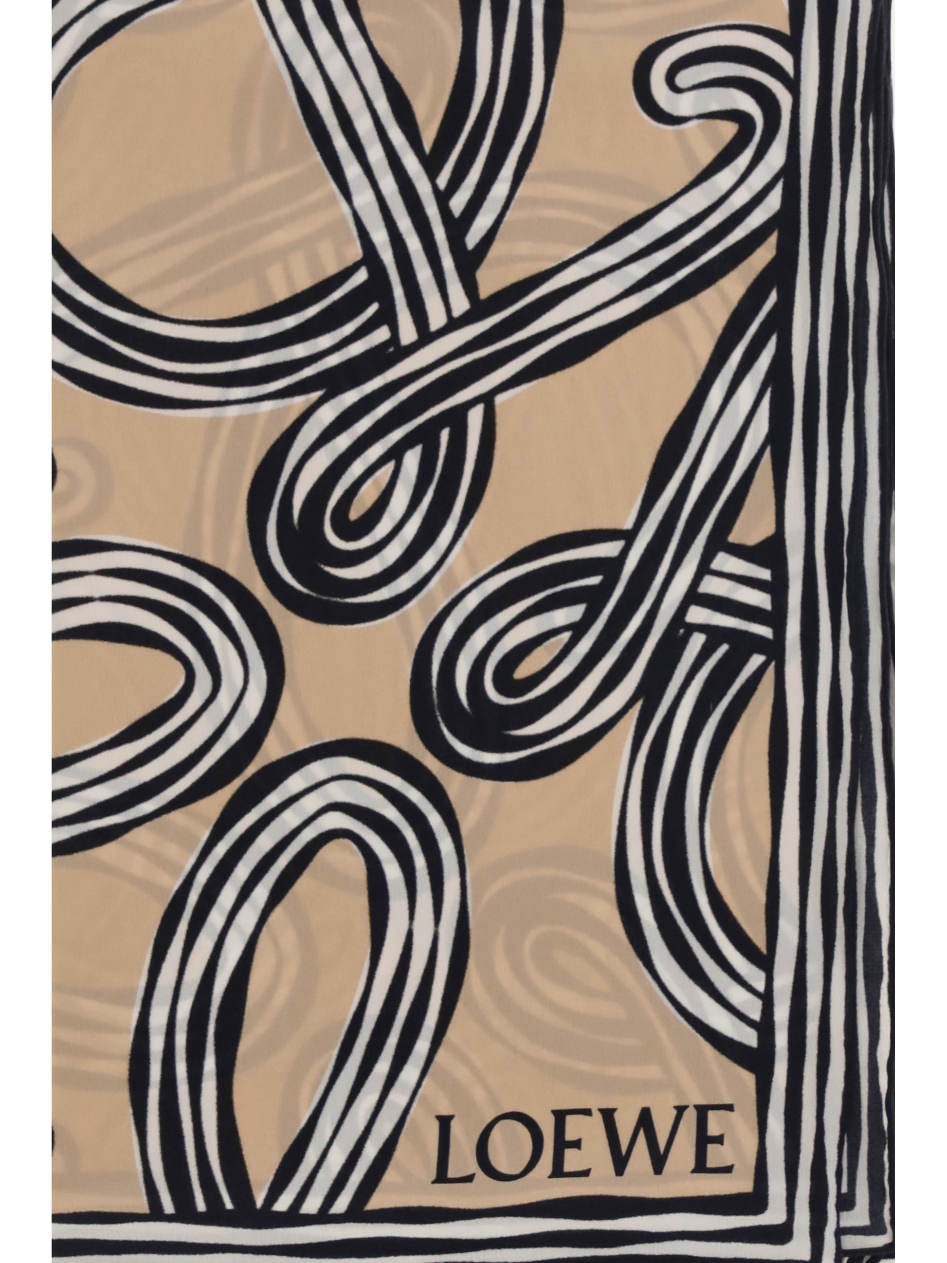 Loewe Women Silk Scarf By Loewe X Paula’S Ibiza LOEWE