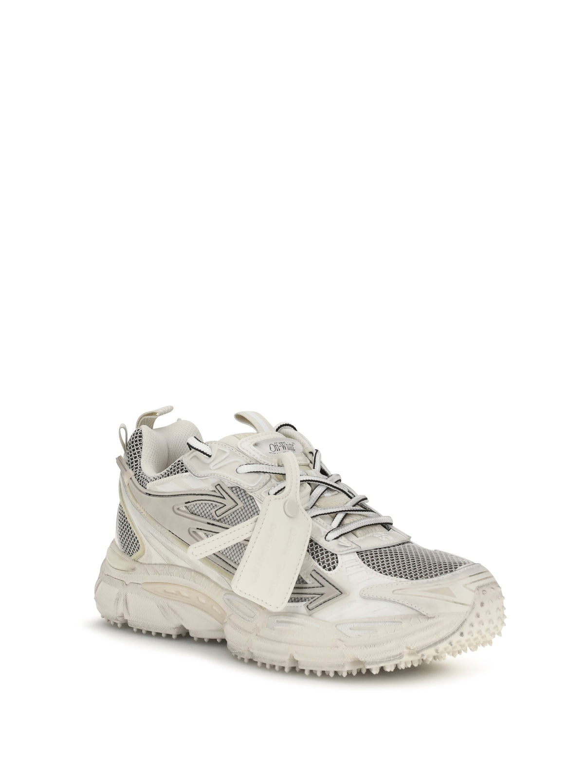 Off-White Men Be Right Back Worn Out Sneakers OFF-WHITE