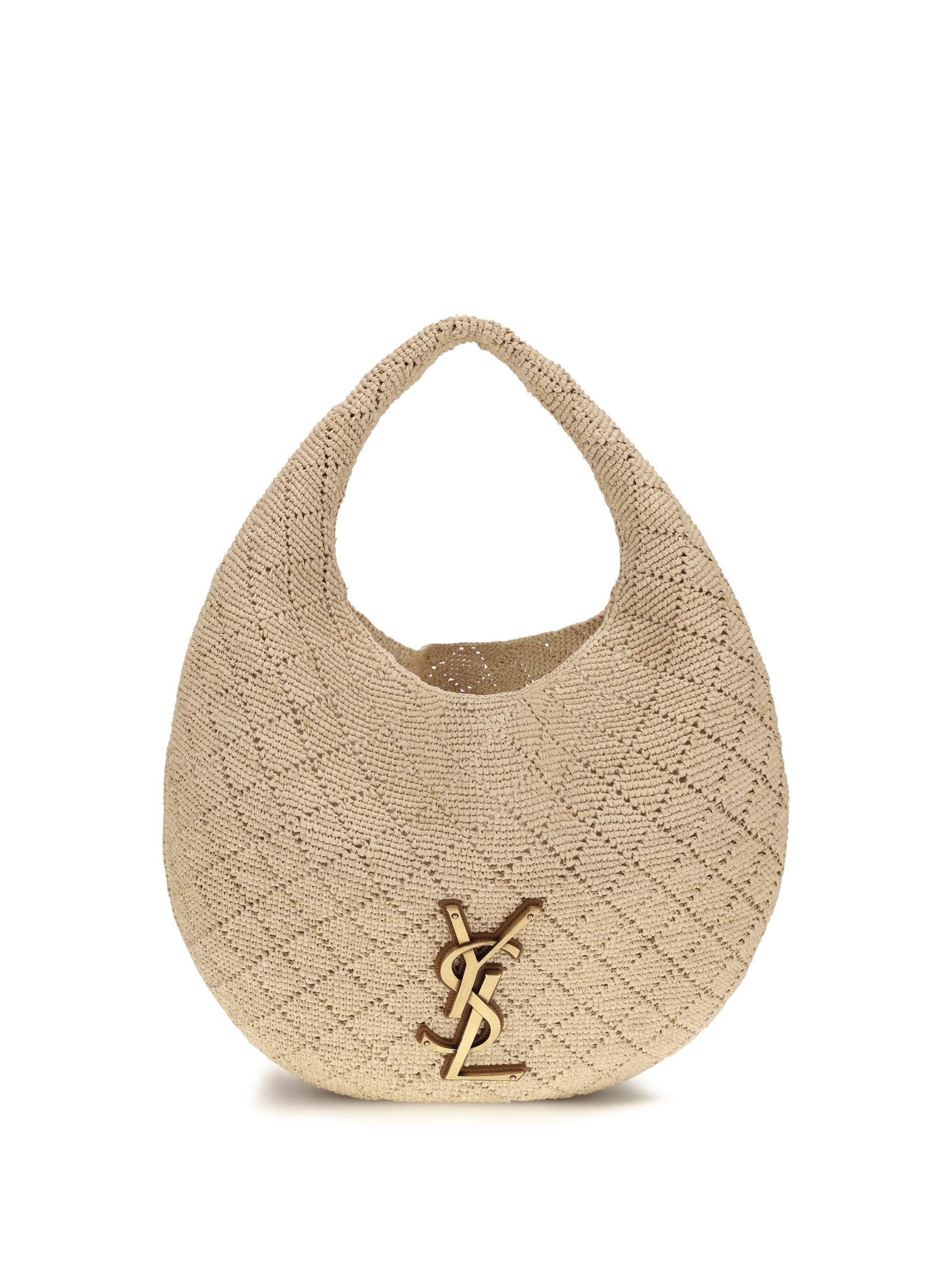 Saint Laurent Women Icare Hobo Bag In Raffia SAINT LAURENT