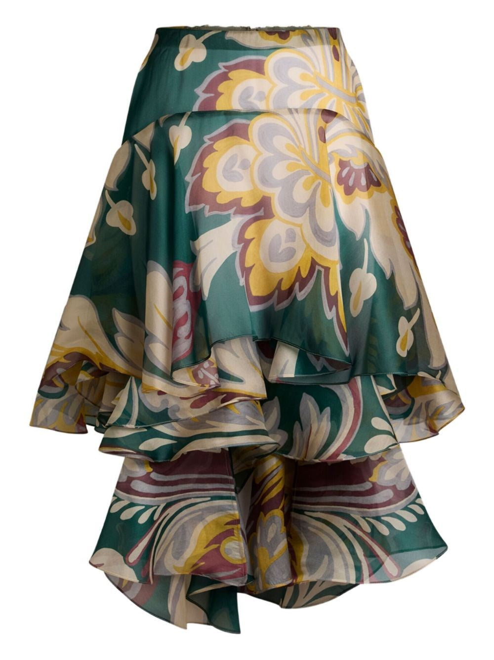 Etro Women Asymmetrical Midi Skirt ETRO