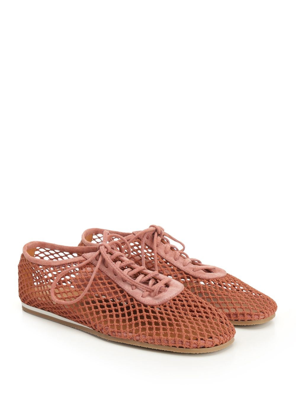 Forte_Forte Women Mesh Lace-Up Shoes FORTE FORTE