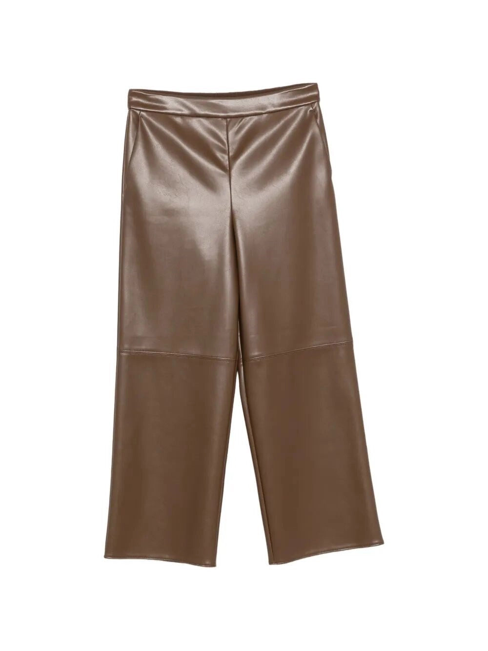 Max Mara Women Maxmara `S Leather-Look Cropped Pants MAX MARA