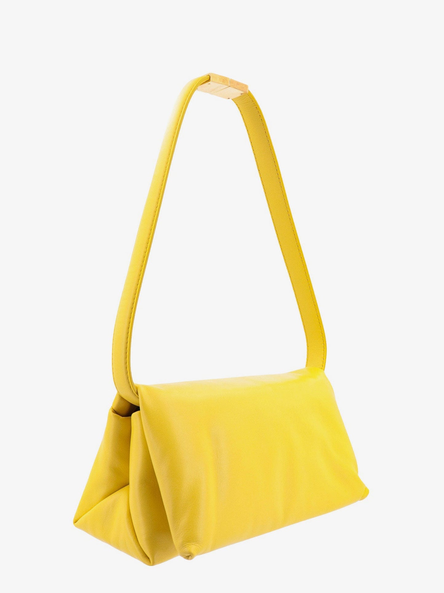 Marni Woman Shoulder Bag Woman Yellow Shoulder Bags