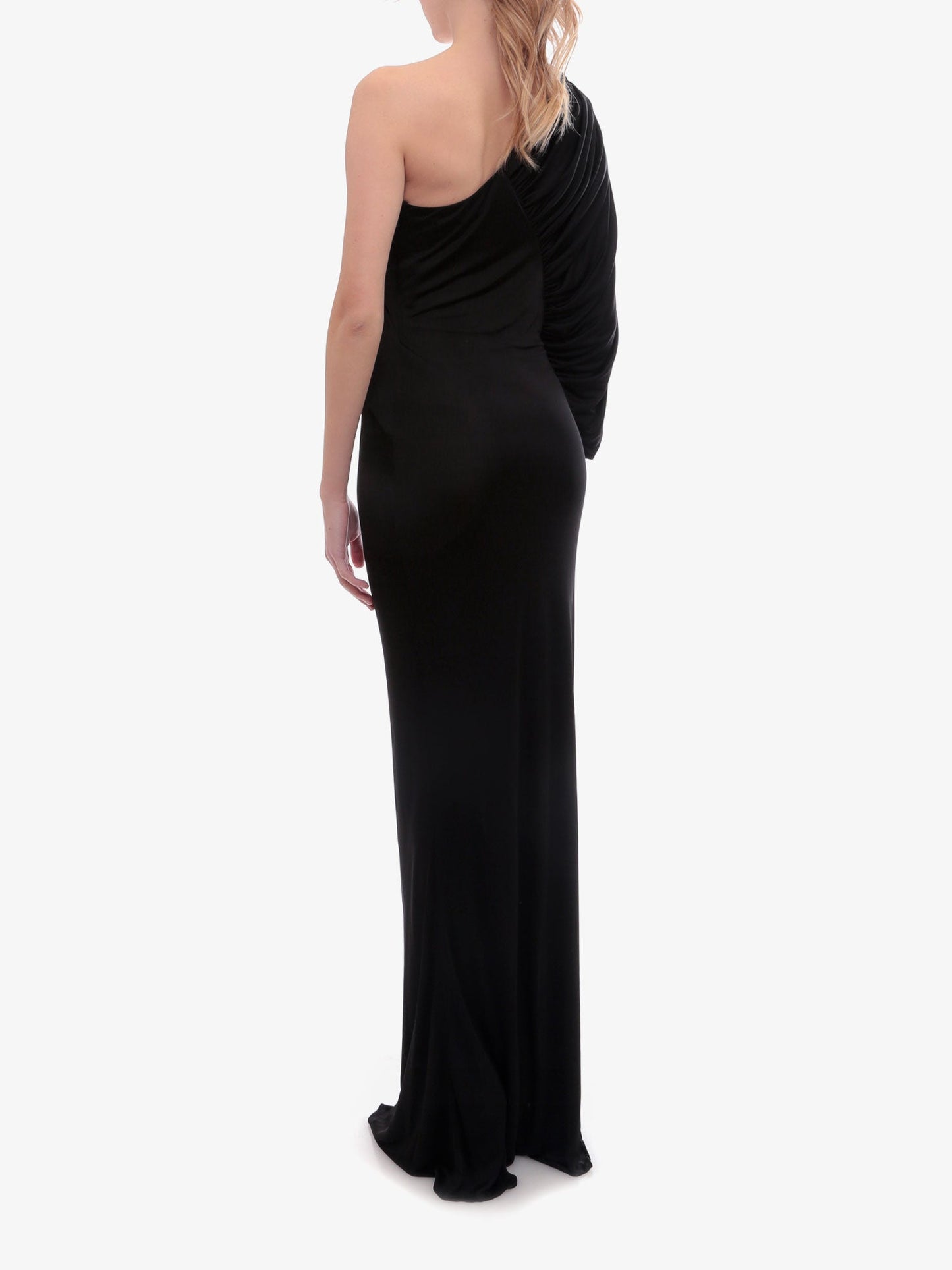 Saint Laurent Woman Dress Woman Black Long Dresses