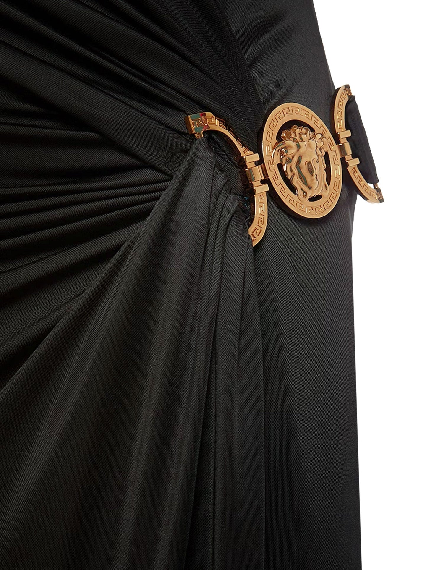 Versace Woman Dress Woman Black Dresses