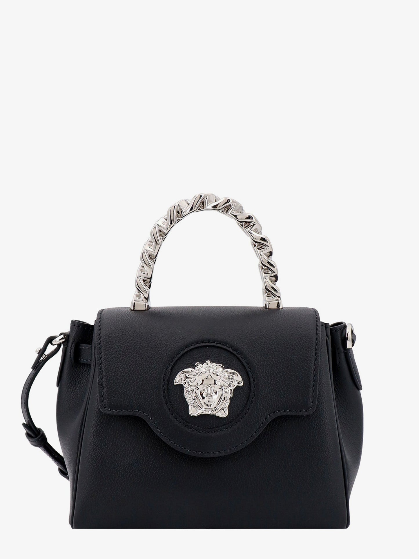 Versace Woman Handbag Woman Black Handbags