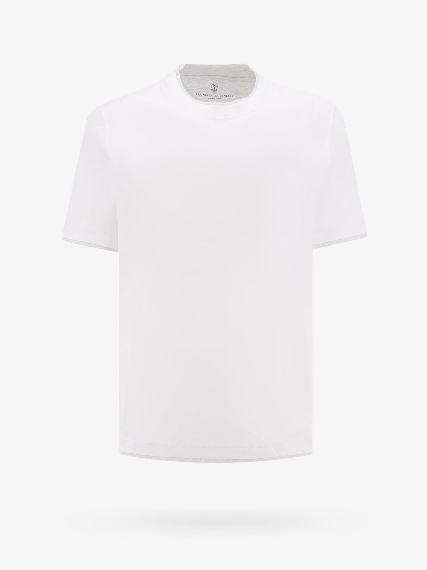 Brunello Cucinelli Man T-Shirt Man White T-Shirts