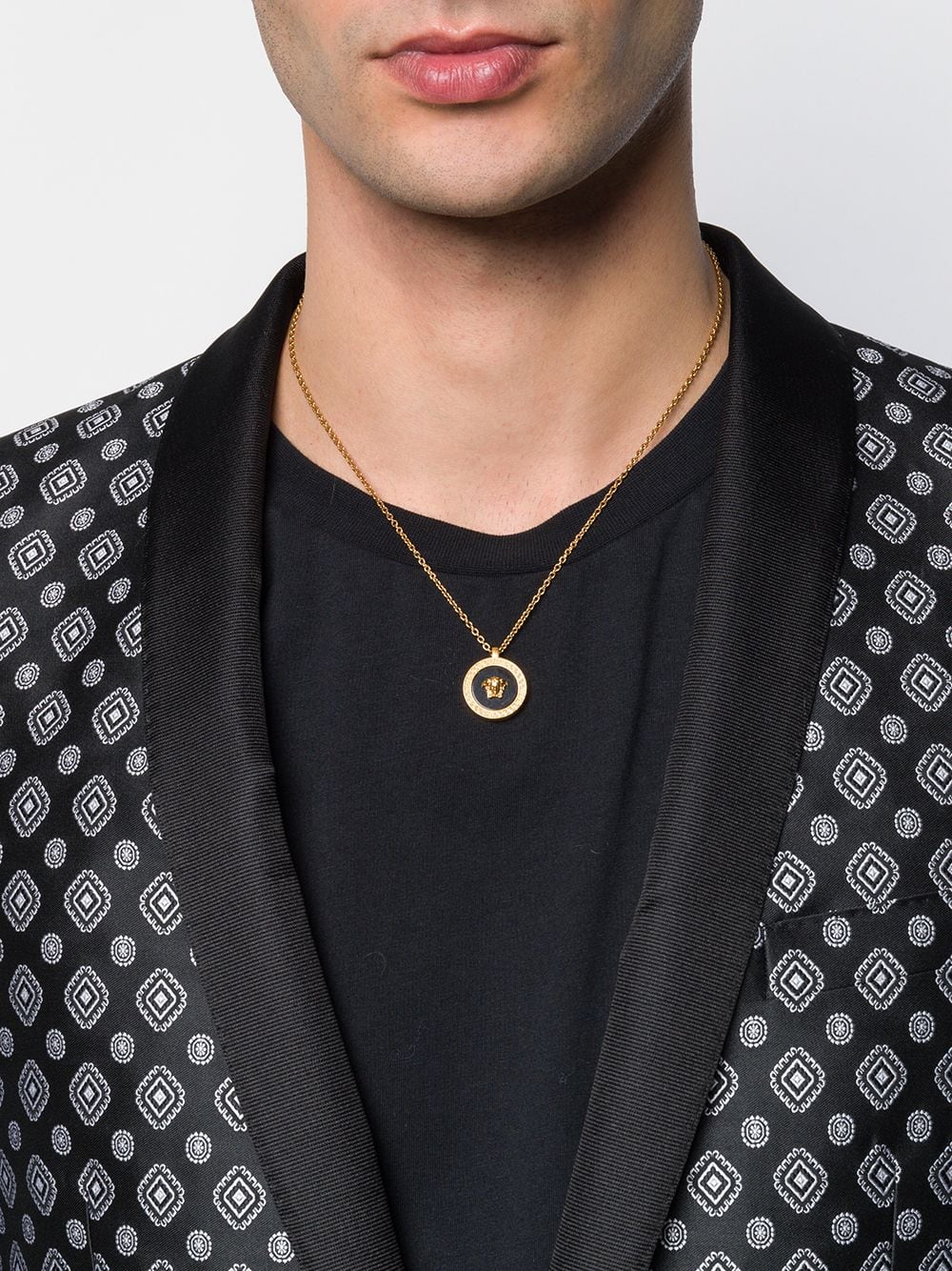 Versace Men Necklace With Pendant VERSACE