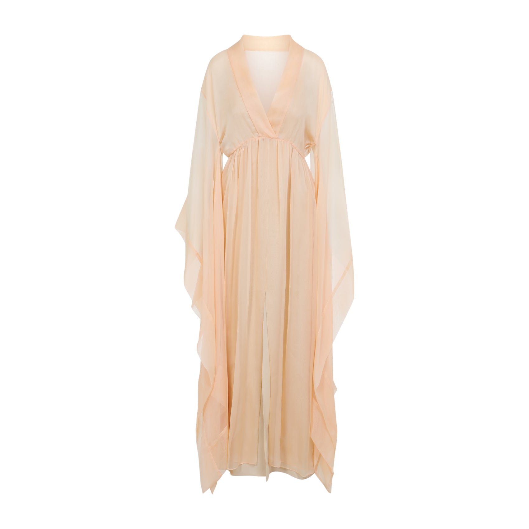 Alberta Ferretti Chiffon Long Dress Women ALBERTA FERRETTI