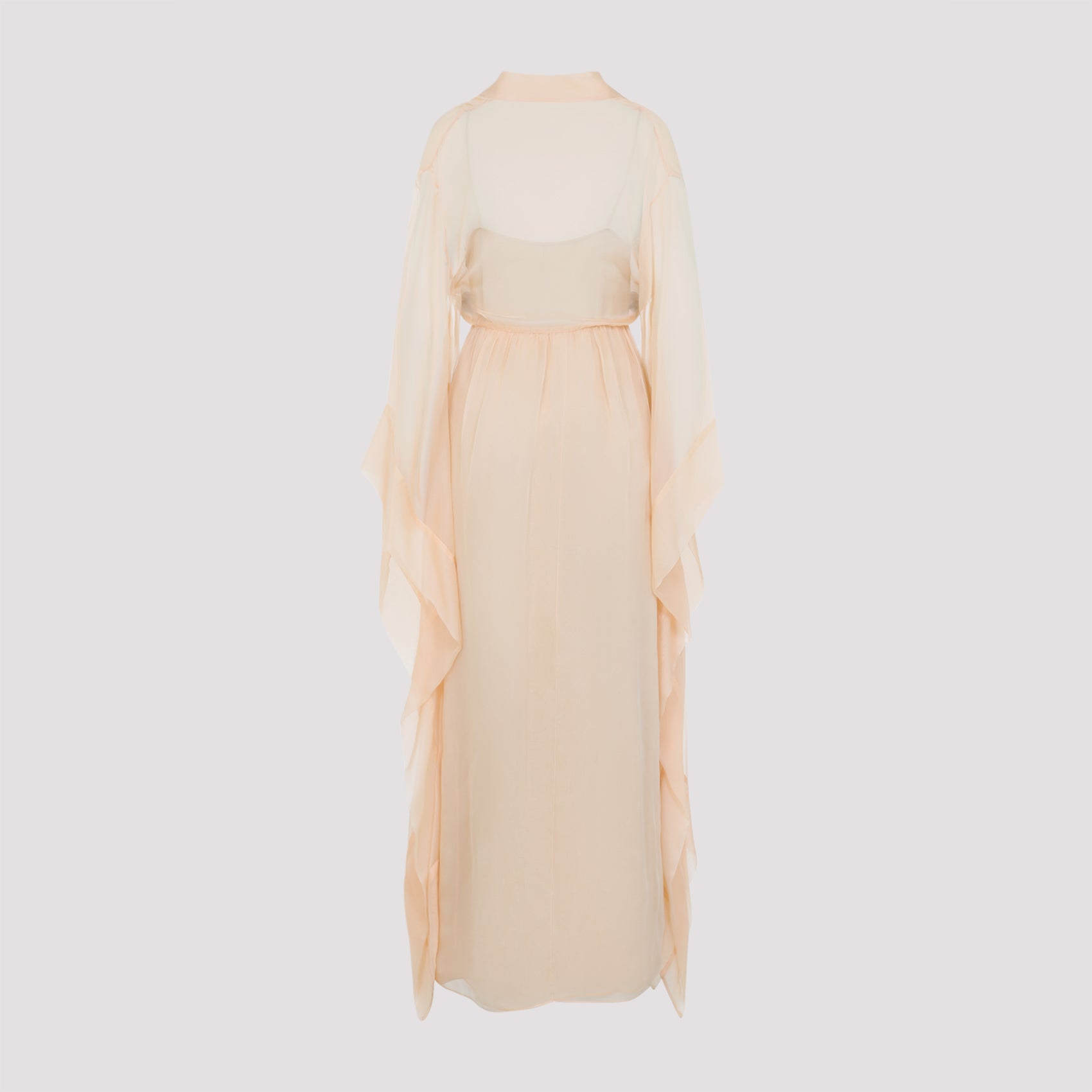 Alberta Ferretti Chiffon Long Dress Women ALBERTA FERRETTI