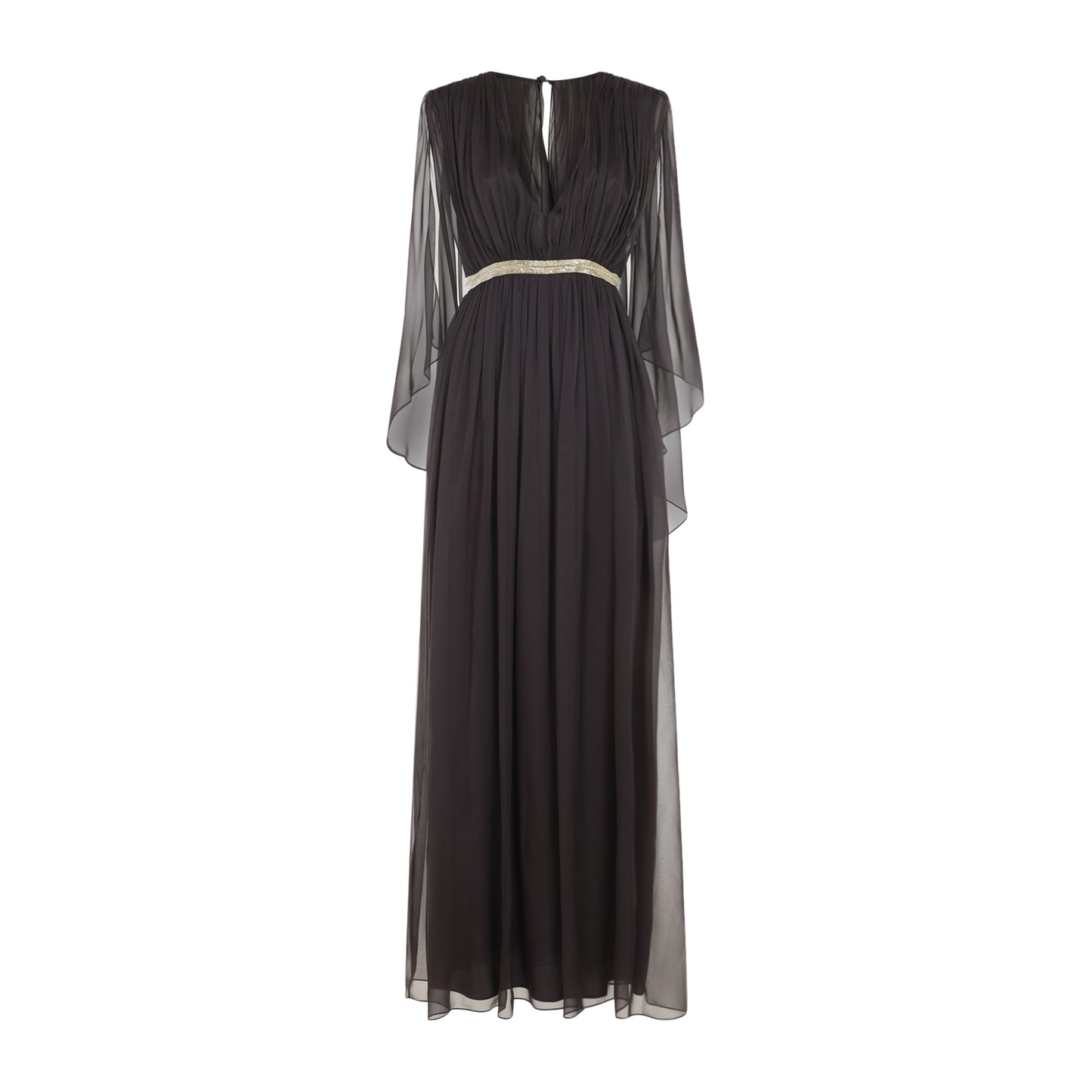 Alberta Ferretti Chiffon Long Dress Women ALBERTA FERRETTI
