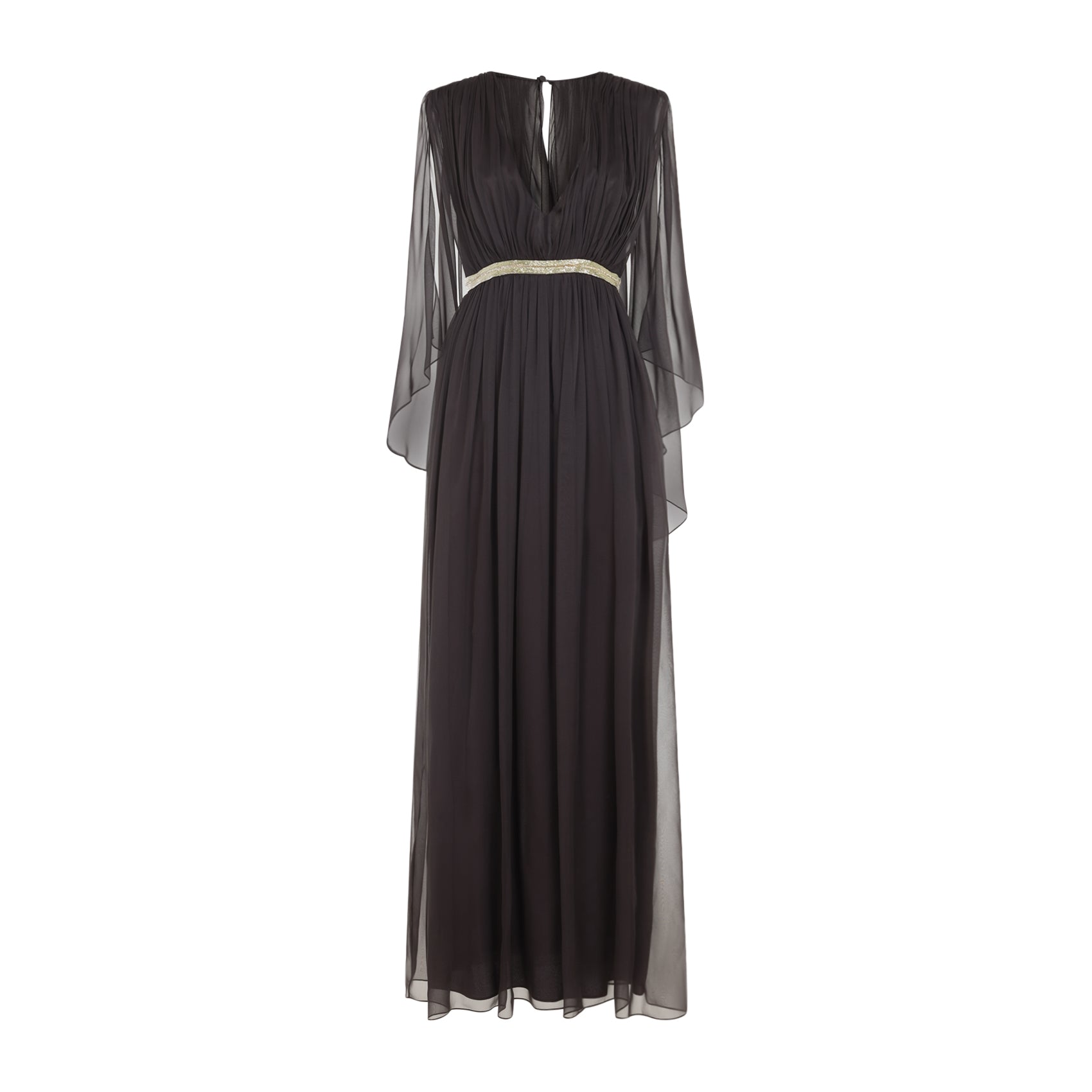 Alberta Ferretti Chiffon Long Dress Women ALBERTA FERRETTI