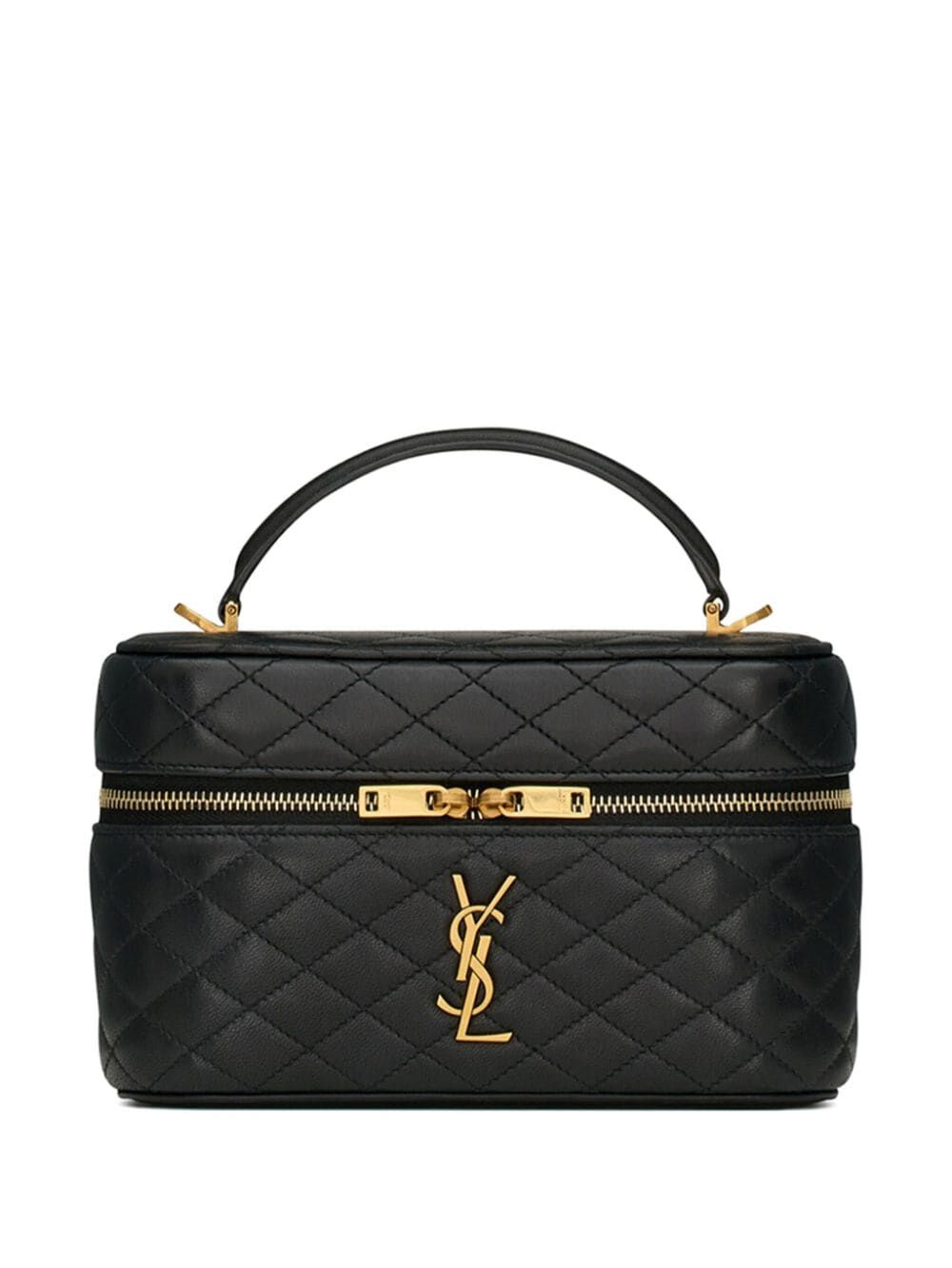 Saint Laurent Women Lambskin Gaby Vanity Bag SAINT LAURENT