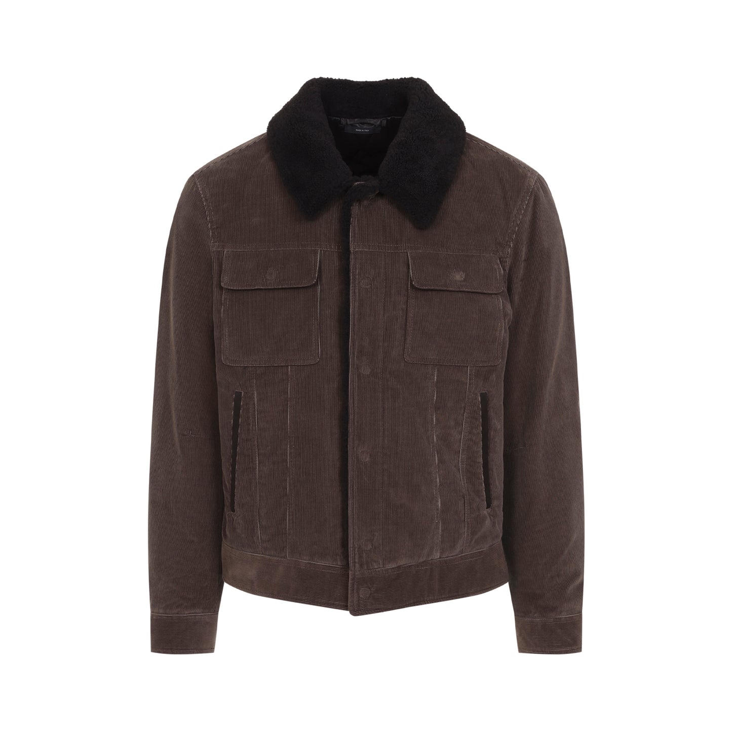 Tom Ford 900 Wale Cord Sherling Collar Trucker Men TOM FORD