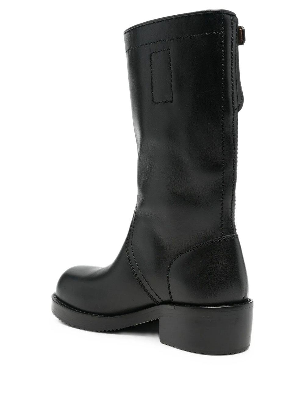 Dries Van Noten Women Stivali Biker In Pelle DRIES VAN NOTEN