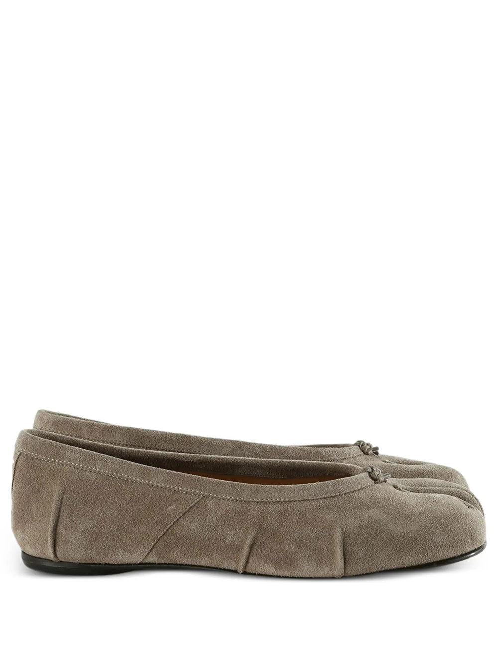 Maison Margiela Women Ballerine Tabi In Pelle Scamosciata MAISON MARGIELA
