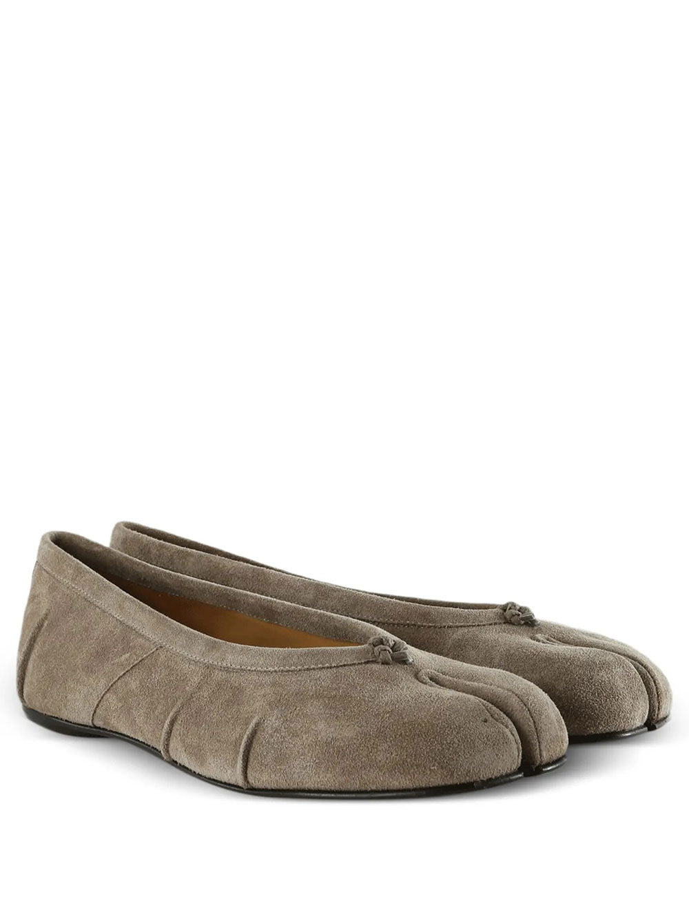 Maison Margiela Women Ballerine Tabi In Pelle Scamosciata MAISON MARGIELA