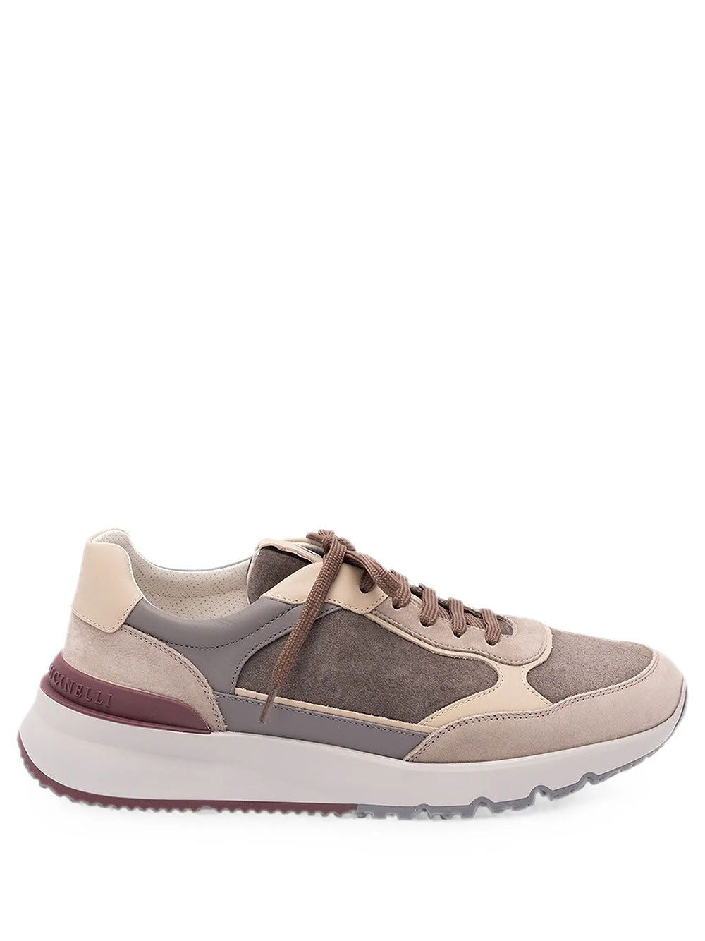 Brunello Cucinelli Men Runners In Nabuk E Camoscio BRUNELLO CUCINELLI