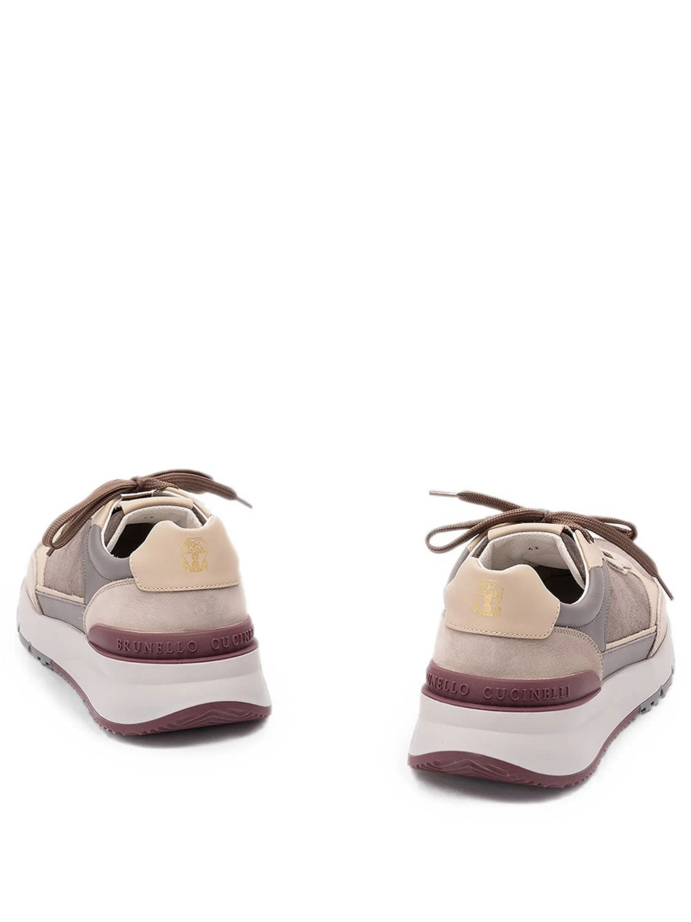 Brunello Cucinelli Men Runners In Nabuk E Camoscio BRUNELLO CUCINELLI