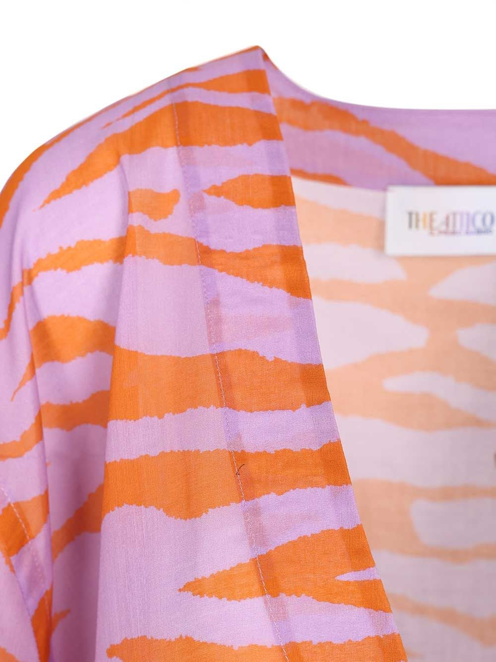 The Attico Women Animal Print Blouse THE ATTICO