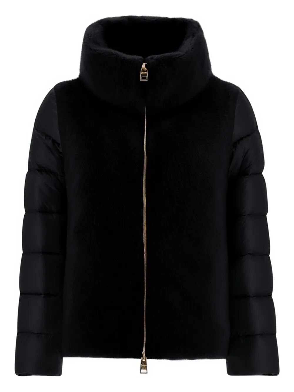Herno Women Faux Fur-Inserts Ultralight Padded Jacket HERNO