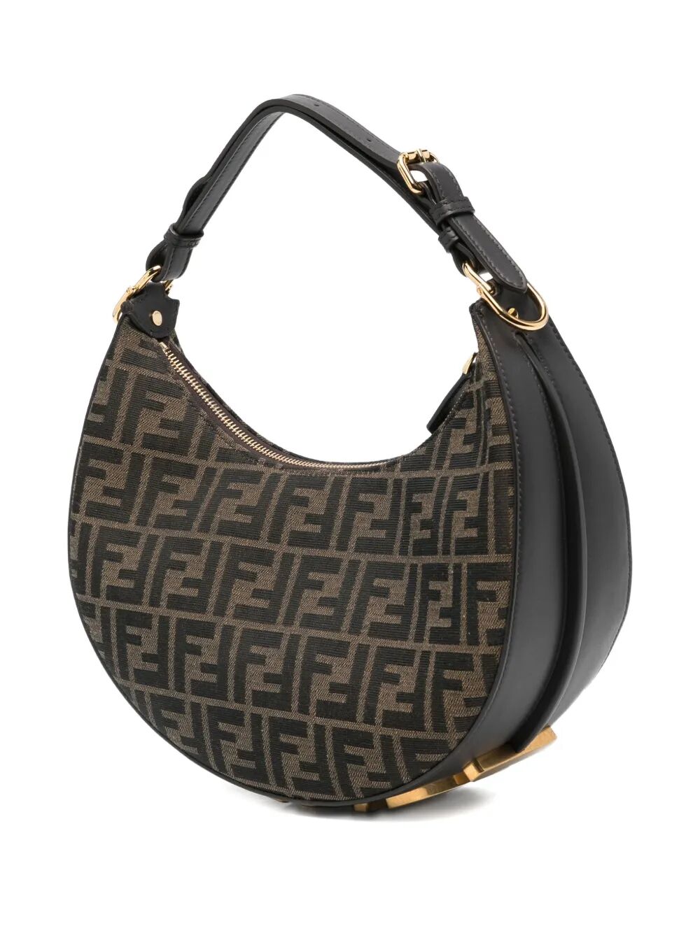 Fendi Women Fendigraphy Small Ff Jacquard Hobo Bag FENDI