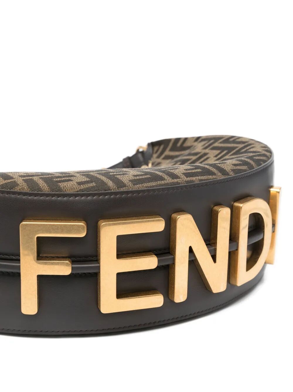Fendi Women Fendigraphy Small Ff Jacquard Hobo Bag FENDI