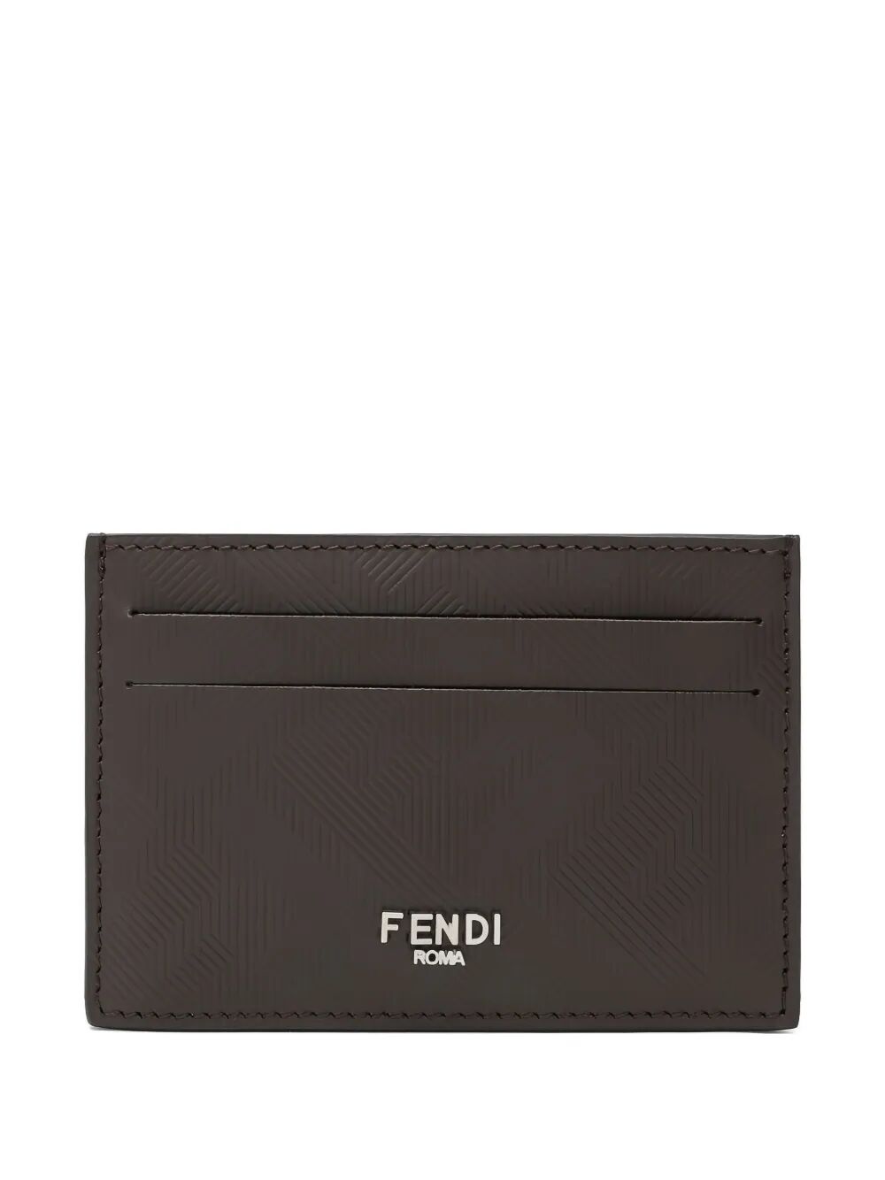 Fendi Men Fendi Shadow Slim Cardholder FENDI