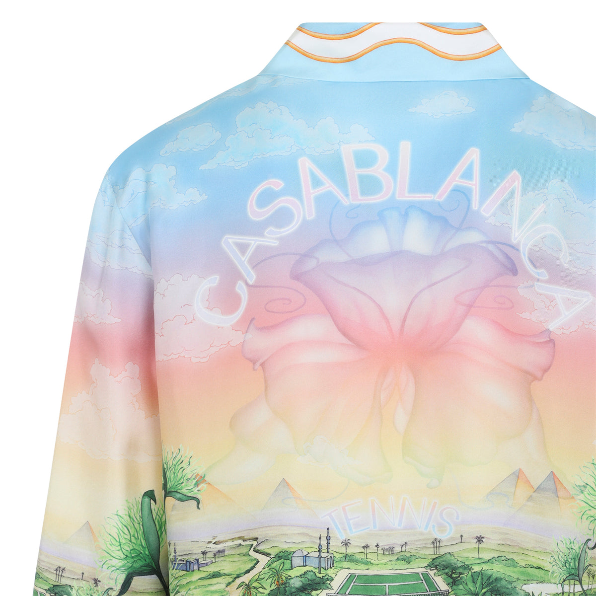 Casablanca Cuban Collar L/S Shirt Men CASABLANCA