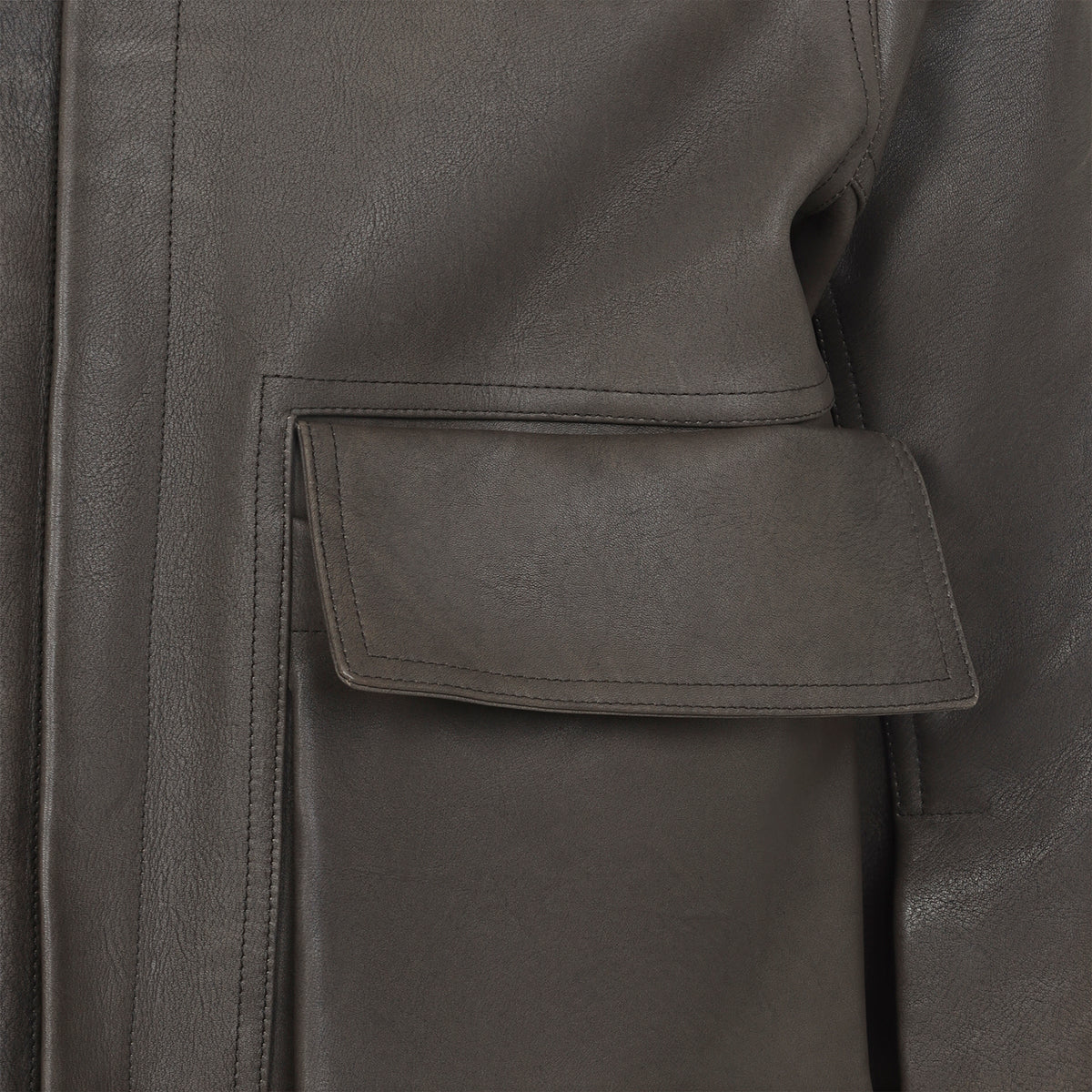 Rick Owens Tower Alice Leather Jacket Men RICK OWENS