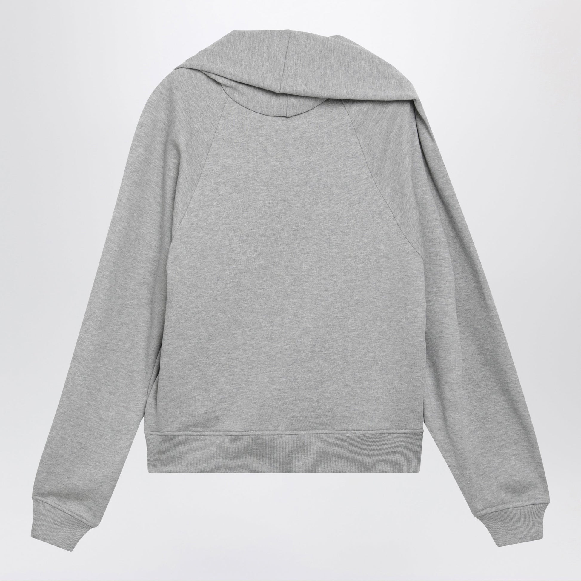 Dries Van Noten Melange Grey Cotton Sweatshirt Women DRIES VAN NOTEN