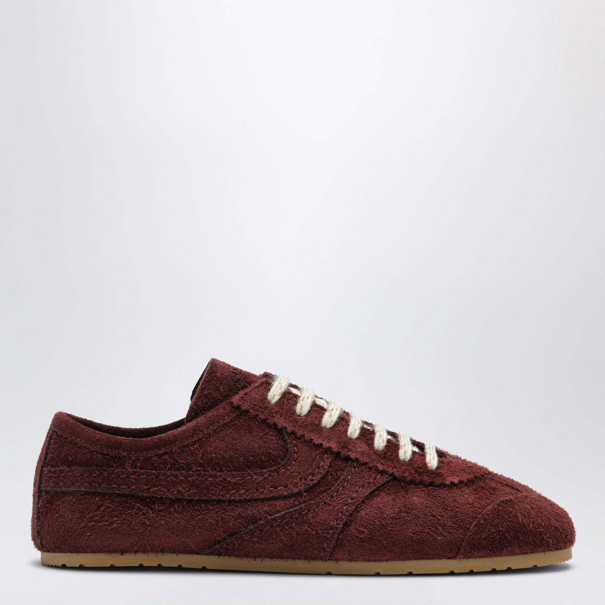 Dries Van Noten Chocolate Brown Suede Sneakers Women DRIES VAN NOTEN