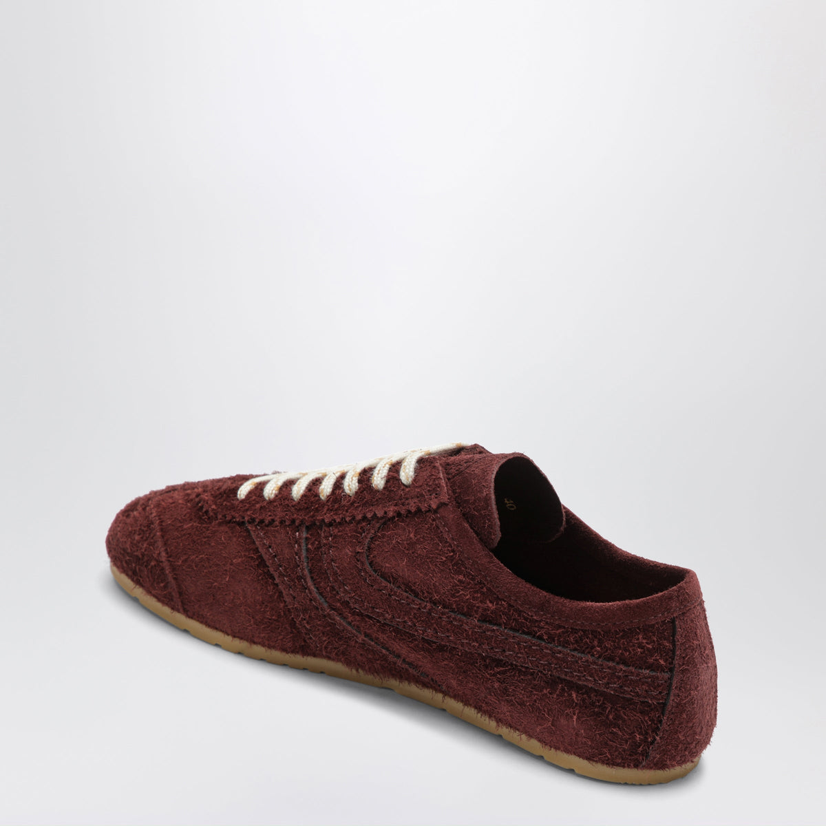 Dries Van Noten Chocolate Brown Suede Sneakers Women DRIES VAN NOTEN