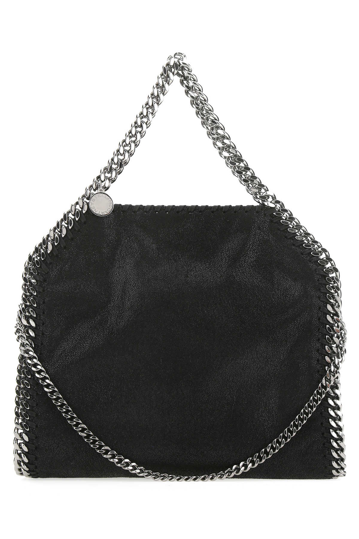 Stella Mccartney Women Black Shaggy Deer Mini Falabella Handbag STELLA MCCARTNEY