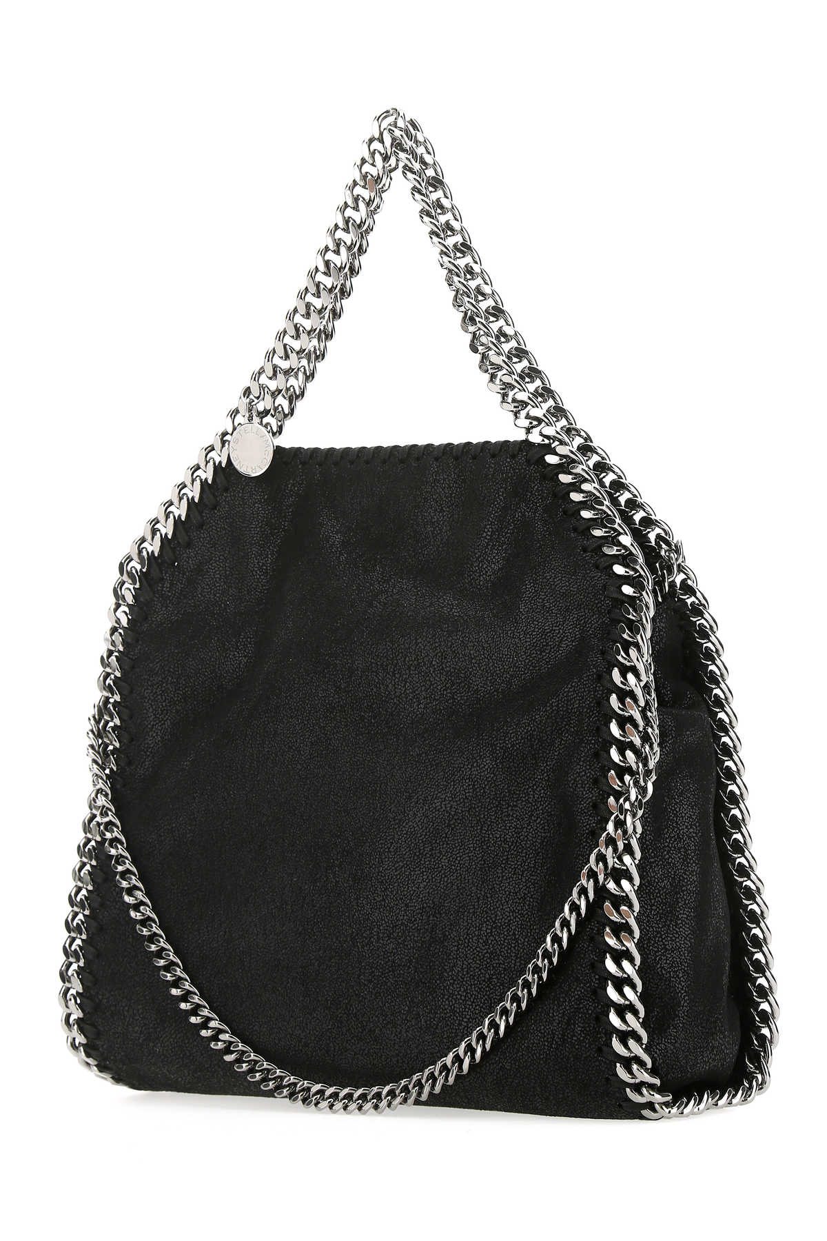 Stella Mccartney Women Black Shaggy Deer Mini Falabella Handbag STELLA MCCARTNEY