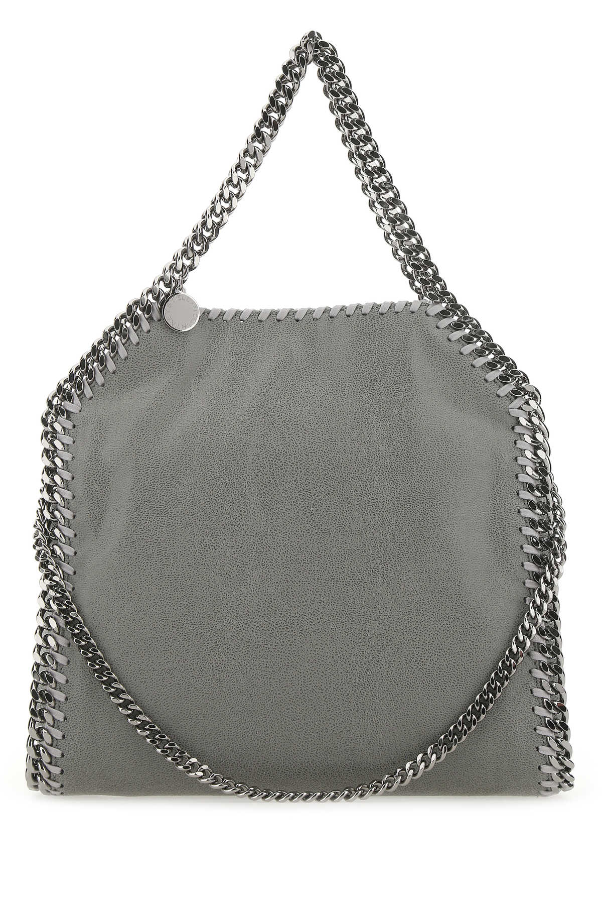 Stella Mccartney Women Grey Shaggy Deer Mini Falabella Handbag