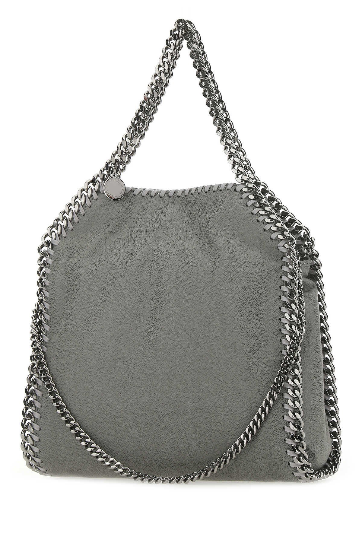 Stella Mccartney Women Grey Shaggy Deer Mini Falabella Handbag